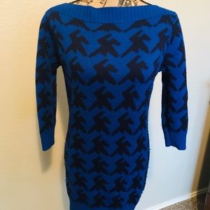 Urban Outfitters Lux vibrant blue sweater sz M